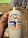 Cheer dad tumbler
